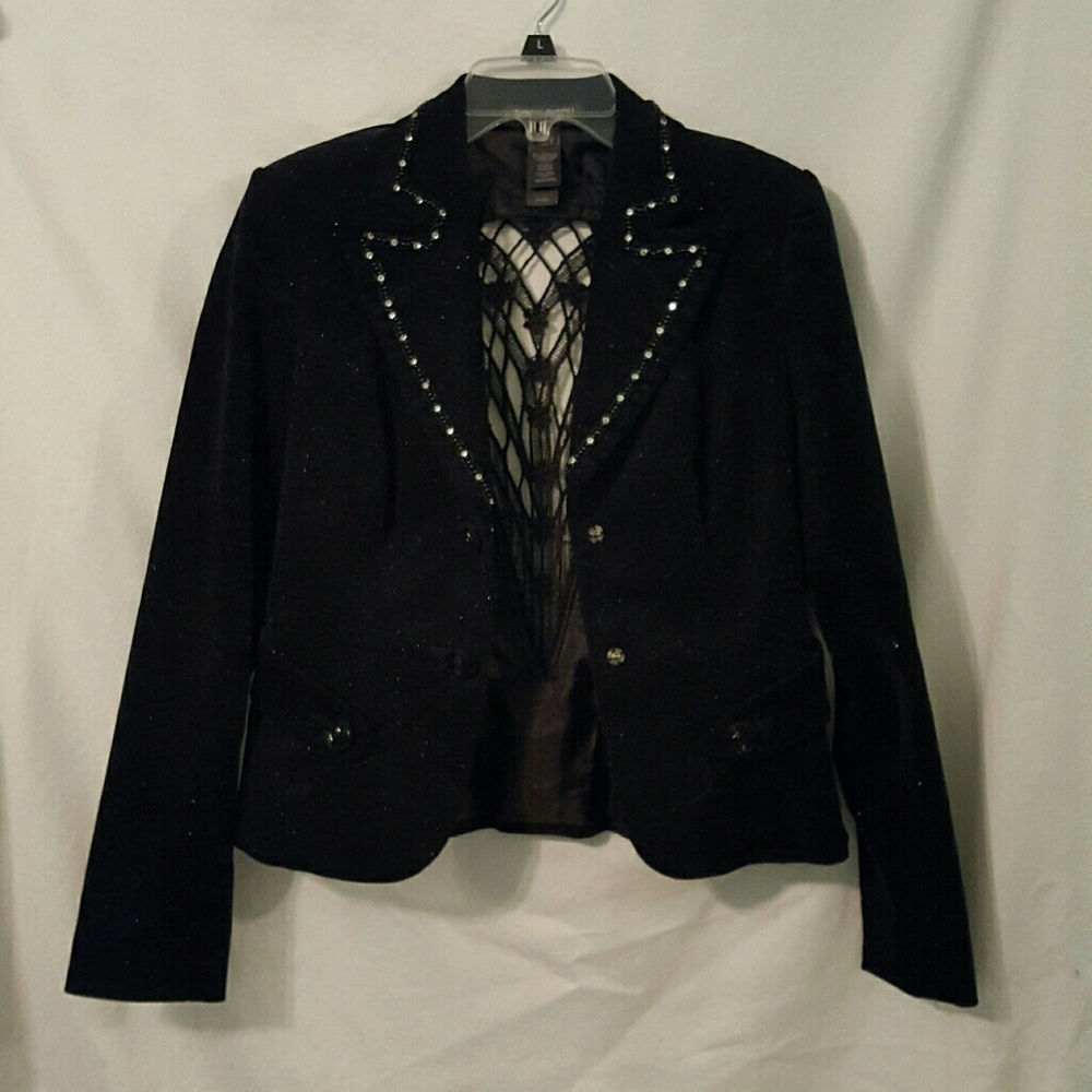 Sparkling evening jacket